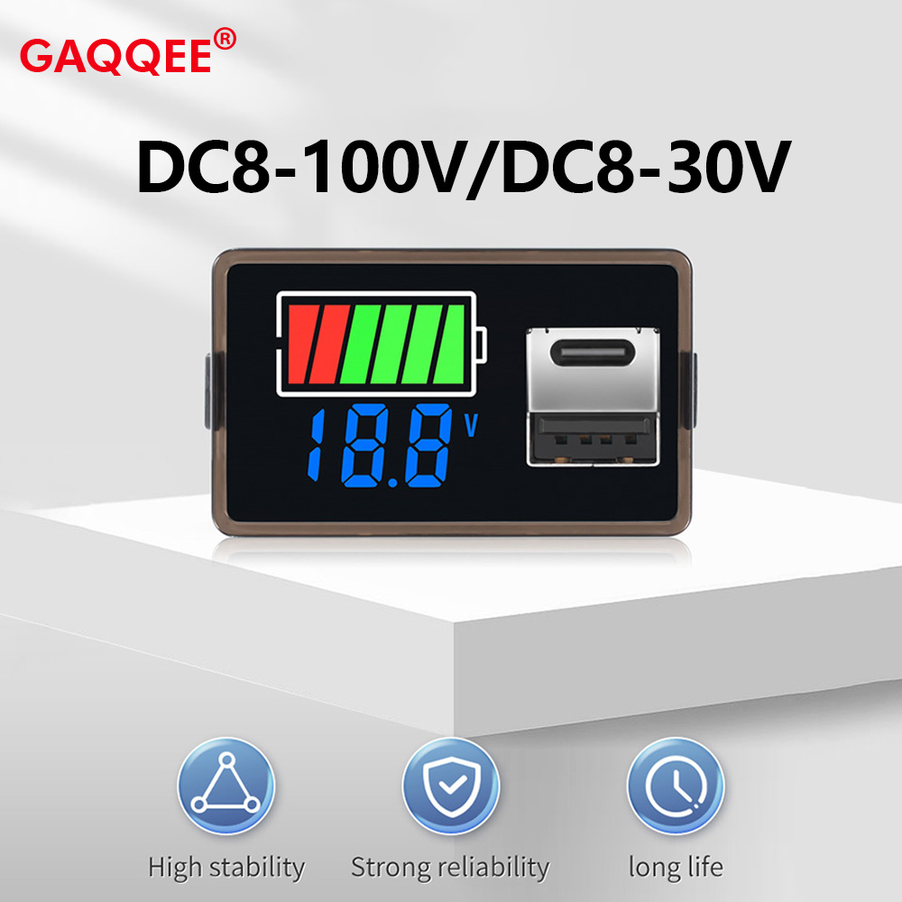 Logic Analyzer Usb - DC8-100V indikator kapasitas baterai DC8-30V penguji