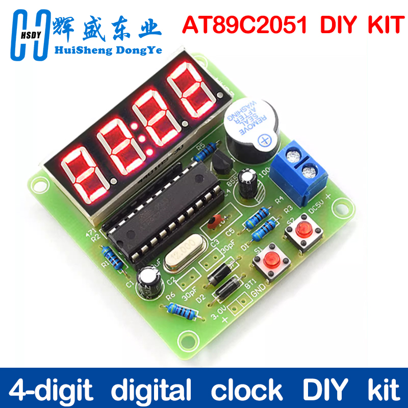 AT89C2051 Kit pembelajaran Kit - Diy Electronics Project Kit ulasan dan harga