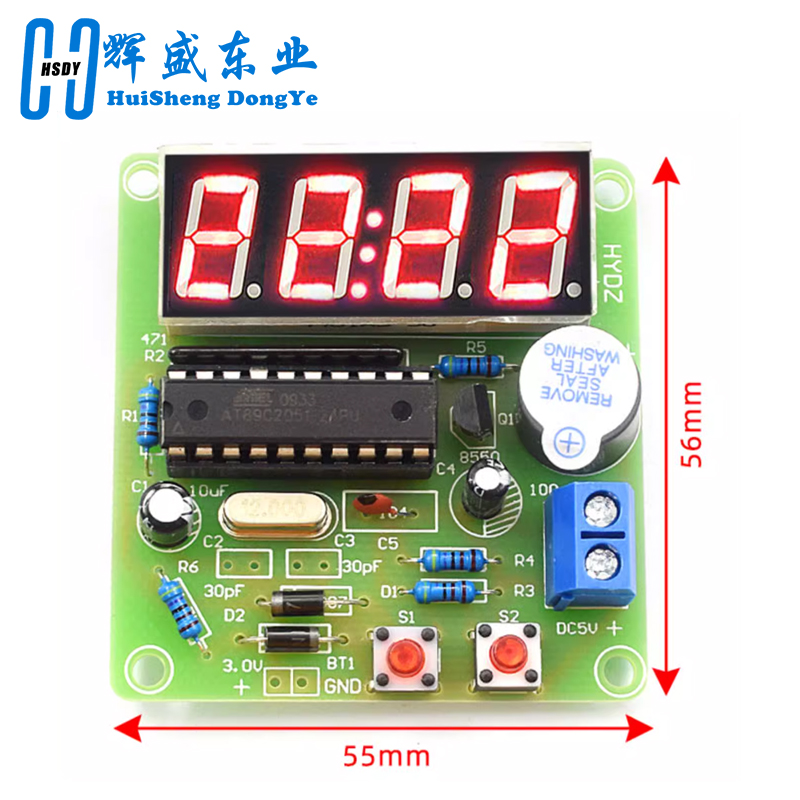 AT89C2051 Kit pembelajaran Kit - Diy Electronics Project Kit ulasan dan harga