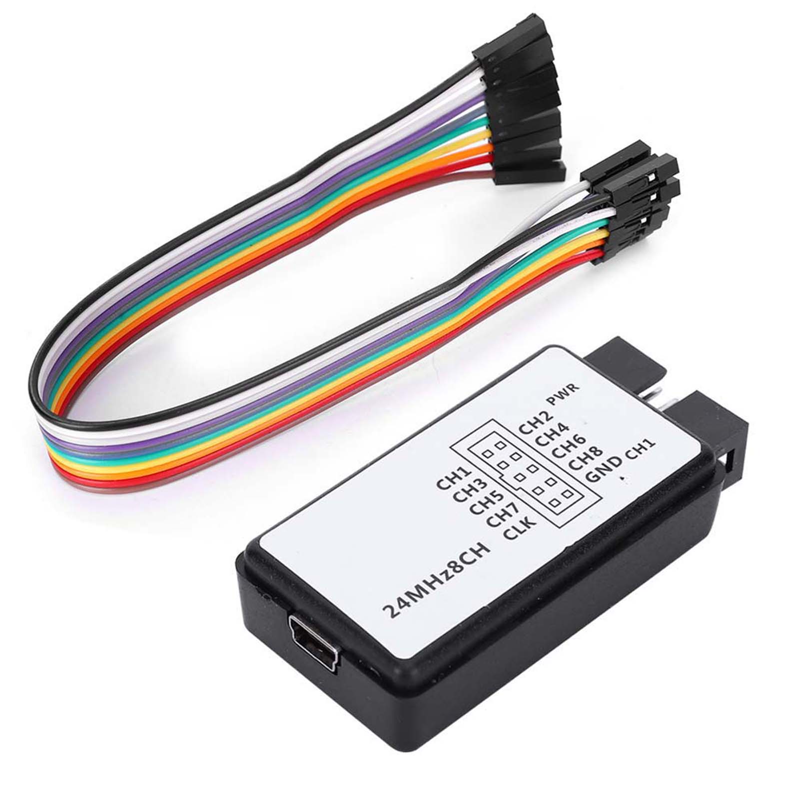 Penganalisis Logika 24MHz USB  - Logic Analyzer Usb ulasan dan harga